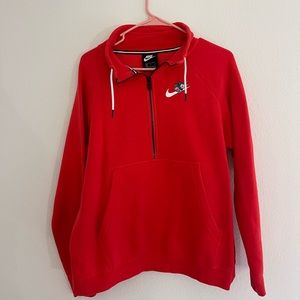 🔥USED🔥 Nike Floral Red Sweater